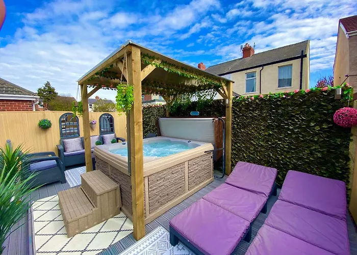 New…The Hottub House Blackpool Pleasure Beach