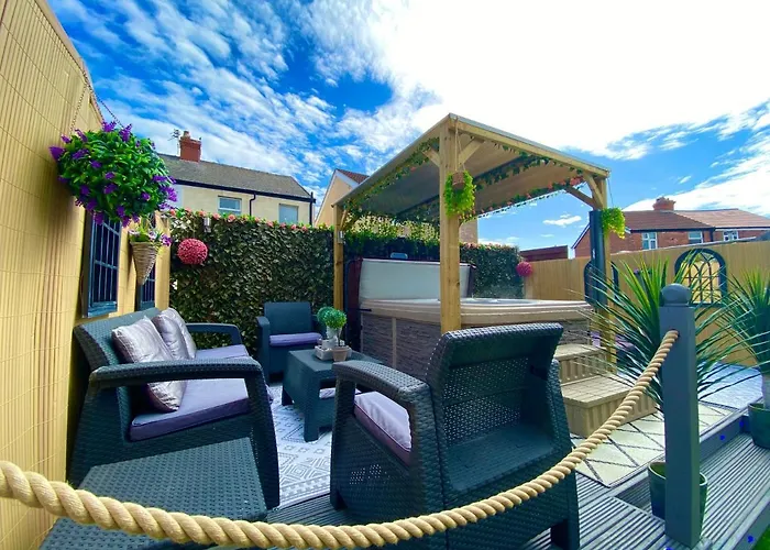 New…The Hottub House Blackpool Pleasure Beach